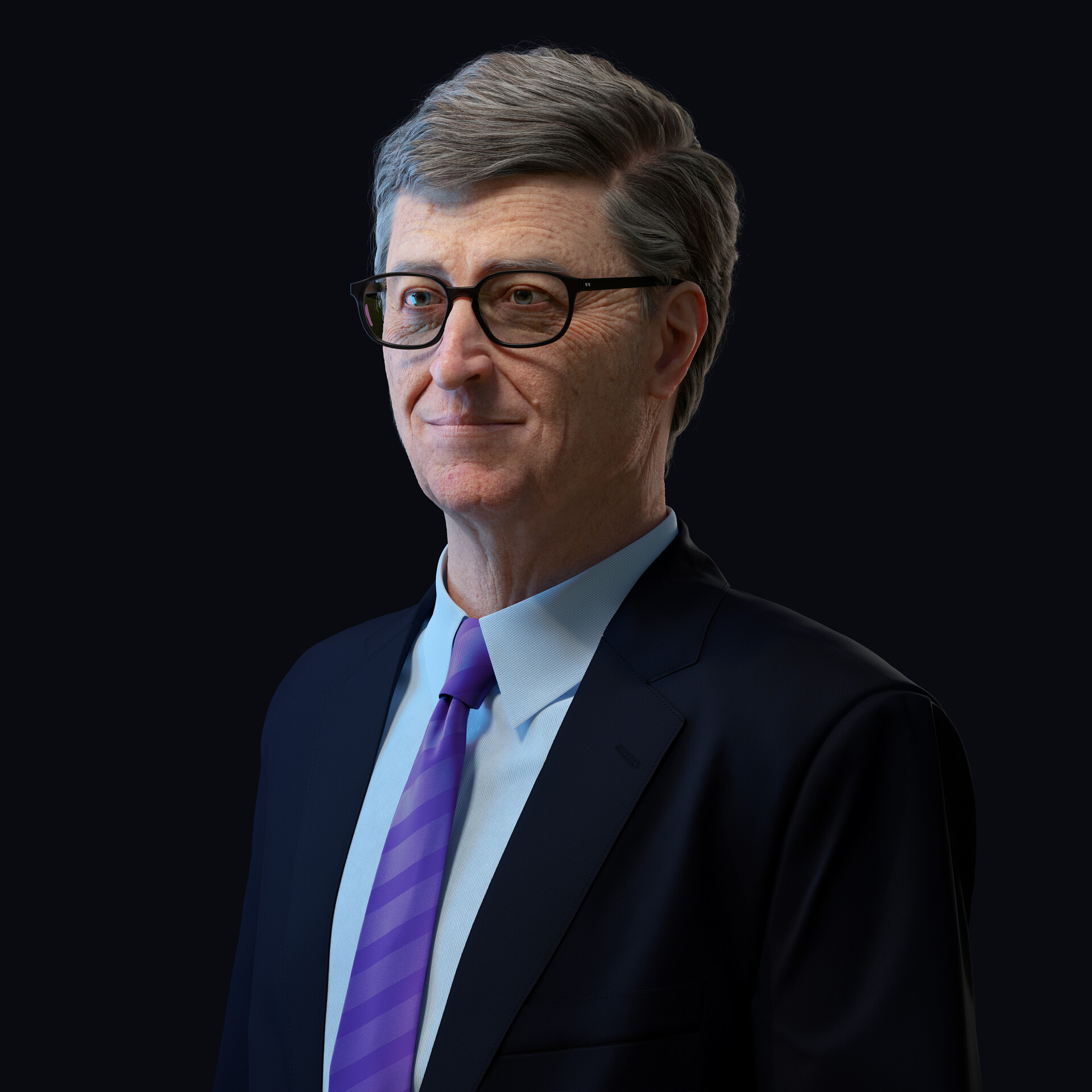 Bill Gates digital twin